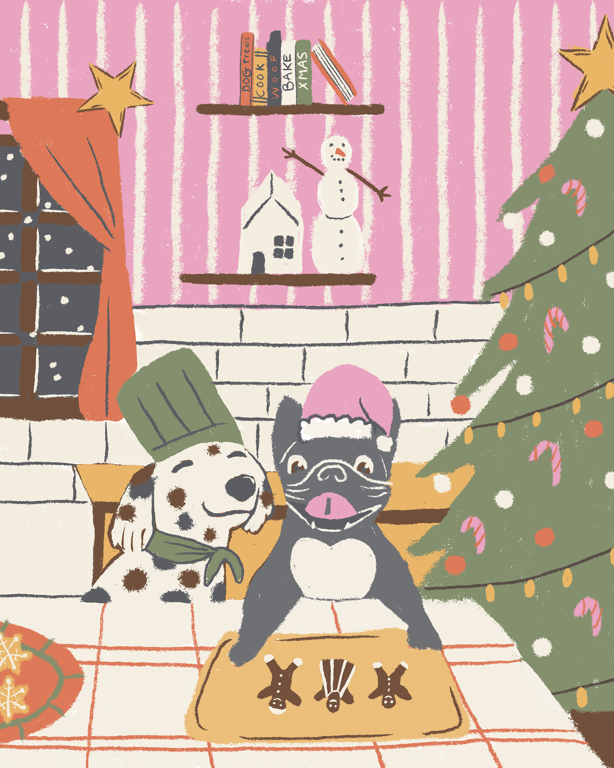 Christmas coconut treats.