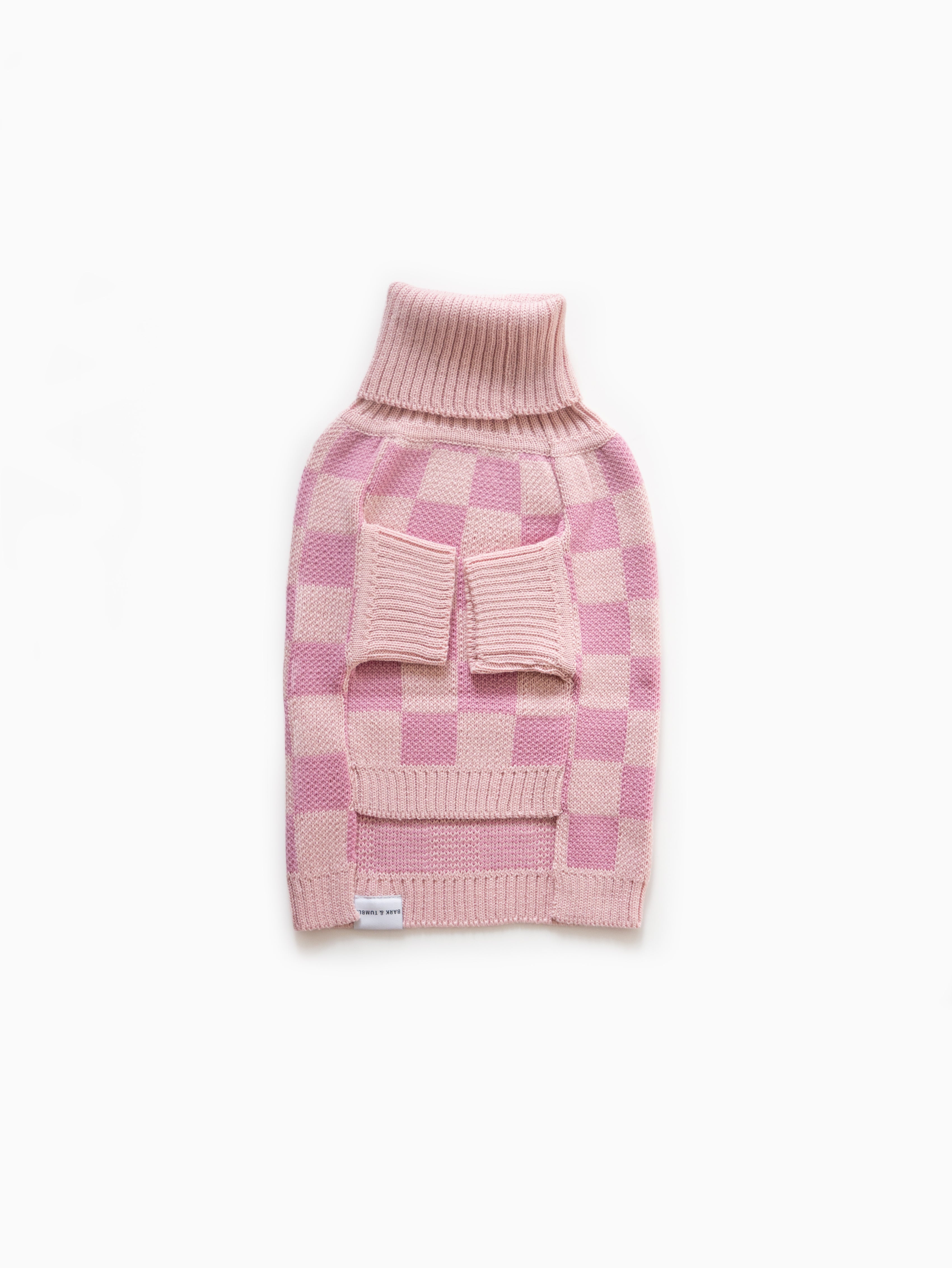 Pink checkerboard